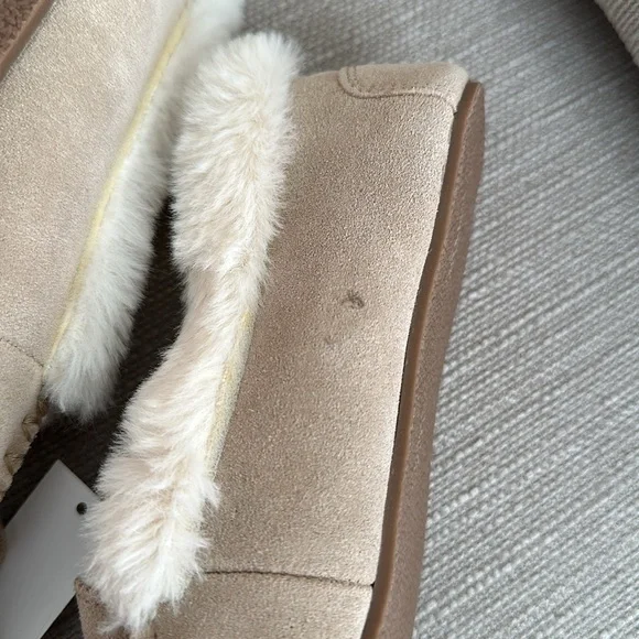 Talbots cozy slippers size 7 leather upper - Picture 8 of 10